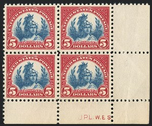 Sale 1120, Lot 1543, 1922-29 Issues (Scott 551-621)