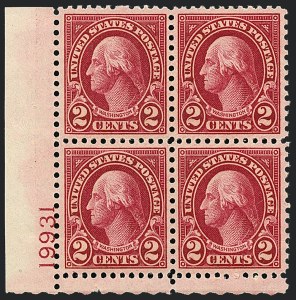 Sale 1120, Lot 1562, 1925 and Later Issues (Scott 628-734)