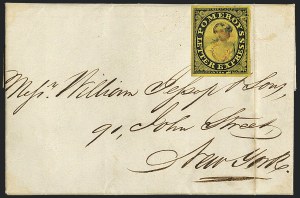 Sale 1120, Lot 1721, 1844-45 Independent Mails