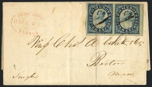 Sale 1120, Lot 1722, 1844-45 Independent Mails