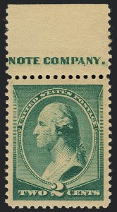Sale Number 1122, Lot Number 111, 1887 American Bank Note Co. Issue (Scott 212-218) Sale Number 1122, Lot Number 111, 1887 American Bank Note Co. Issue (Scott 212-218)