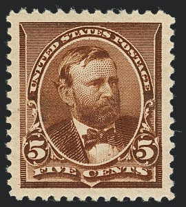 Sale 1122, Lot 120, 1890-93 Issue (Scott 219-229)