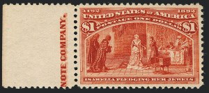 Sale 1122, Lot 133, 1893 Columbian Issue (Scott 230-245)
