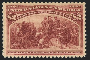 Sale 1122, Lot 134, 1893 Columbian Issue (Scott 230-245)