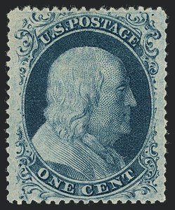 Sale 1122, Lot 14, 1857-60 Issue (Scott 18-39)