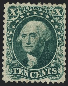 Sale 1122, Lot 25, 1875 Reprint of 1857-60 Issue (Scott 40-47)