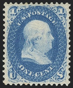 Sale 1122, Lot 30, 1861-66 Issue (Scott 63-78)