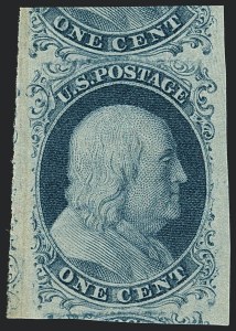 Sale 1122, Lot 5, 1851-56 Issue (Scott 5-17)