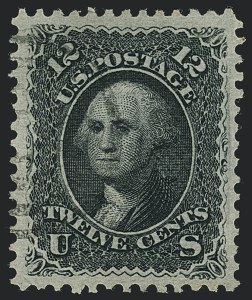 Sale 1122, Lot 51, 1867-68 Grilled Issue (Scott 79-101)