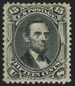 Sale 1122, Lot 52, 1867-68 Grilled Issue (Scott 79-101)