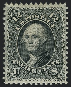 Sale 1122, Lot 54, 1867-68 Grilled Issue (Scott 79-101)