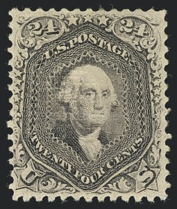 Sale 1122, Lot 56, 1867-68 Grilled Issue (Scott 79-101)