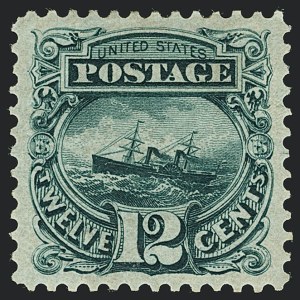 Sale Number 1122, Lot Number 75, 1875 Re-Issue of 1869 Pictorial Issue (Scott 123-133a)