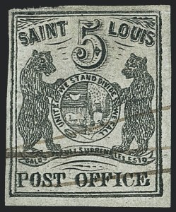 Sale 1129, Lot 309, Postmasters Provisionals