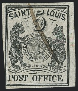 Sale 1129, Lot 311, Postmasters Provisionals