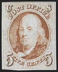 Sale 1129, Lot 315, 1847 Issue