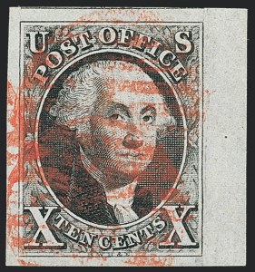 Sale 1129, Lot 317, 1847 Issue