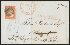 Sale 1129, Lot 325, 1851-57 Issues