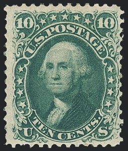 Sale 1129, Lot 339, 1861 Issue First Designs and Colors