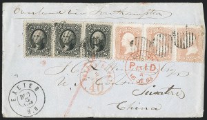 Sale 1129, Lot 348, 1861-66 Issue