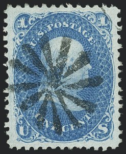 Sale Number 1129, Lot Number 355, 1867-68 Grilled Issue Sale Number 1129, Lot Number 355, 1867-68 Grilled Issue