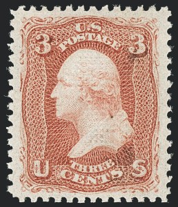Sale 1129, Lot 356, 1867-68 Grilled Issue