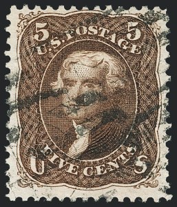 Sale 1129, Lot 361, 1875 Re-Issue of 1861-66 Issue