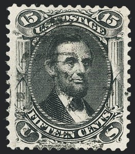 Sale 1129, Lot 364, 1875 Re-Issue of 1861-66 Issue