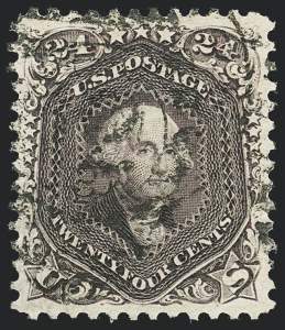 Sale 1129, Lot 365, 1875 Re-Issue of 1861-66 Issue