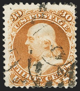 Sale 1129, Lot 368, 1875 Re-Issue of 1861-66 Issue