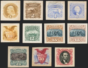 Sale 1129, Lot 369, 1869 Pictorial Issue and 1975 Re-Issue