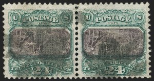 Sale 1129, Lot 372, 1869 Pictorial Issue and 1975 Re-Issue