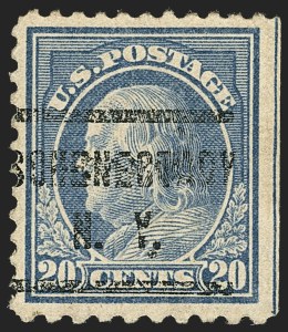 Sale 1129, Lot 429, Washington-Franklin and Panama-Pacific Issues
