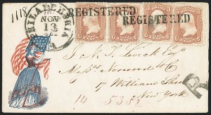 Sale 1129, Lot 473, Civil War: Union Patriotics