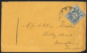 Sale 1129, Lot 500, Confederate States: Postmasters Provisionals, Athens thru Nashville