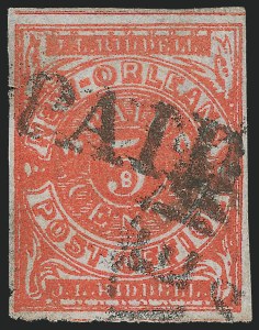 Sale 1129, Lot 512, Confederate States: Postmasters Provisionals, New Orleans thru Unionville