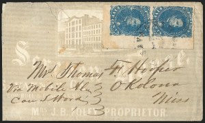 Sale 1129, Lot 527, Confederate States: General Issues