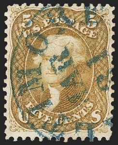 Sale 1133, Lot 100, 1861-66 Issue (Scott 56-78)