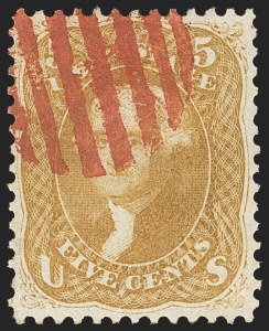 Sale 1133, Lot 105, 1861-66 Issue (Scott 56-78)
