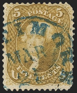 Sale 1133, Lot 109, 1861-66 Issue (Scott 56-78)