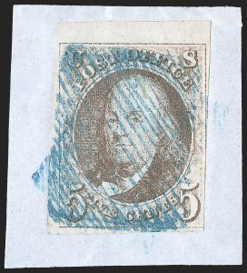 Sale 1133, Lot 11, 1847 Issue (Scott 1-1d)