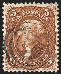 Sale 1133, Lot 121, 1861-66 Issue (Scott 56-78)