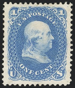Sale Number 1133, Lot Number 134, 1875 Re-Issue of 1861-66 Issue (Scott 102-111)