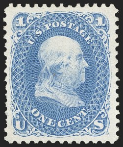 Sale 1133, Lot 135, 1875 Re-Issue of 1861-66 Issue (Scott 102-111)