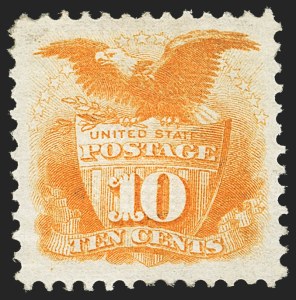 Sale 1133, Lot 185, 10c-12c 1869 Pictorial Issue, off-Cover (Scott 116-117)