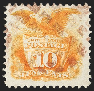 Sale 1133, Lot 187, 10c-12c 1869 Pictorial Issue, off-Cover (Scott 116-117)