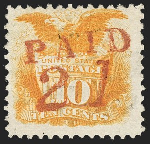 Sale 1133, Lot 195, 10c-12c 1869 Pictorial Issue, off-Cover (Scott 116-117)