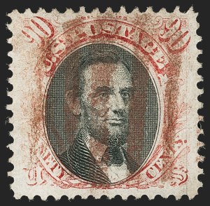 Sale 1133, Lot 272, 90c 1869 Pictorial Issue (Scott 122)