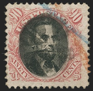 Sale 1133, Lot 278, 90c 1869 Pictorial Issue (Scott 122)