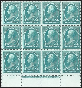 Sale 1133, Lot 365, 1870-88 Bank Note Issues (Scott 134-219)